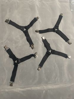 Bed sheet clips