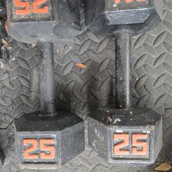 Dumbbell 2×25 =50.    50$ Firm 