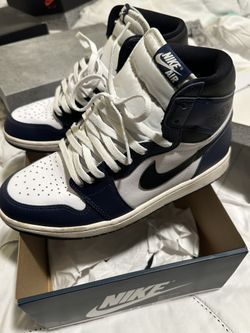 Jordan 1 High Midnight Navy Sz 10