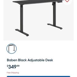 Power Adjustable Standing Desk