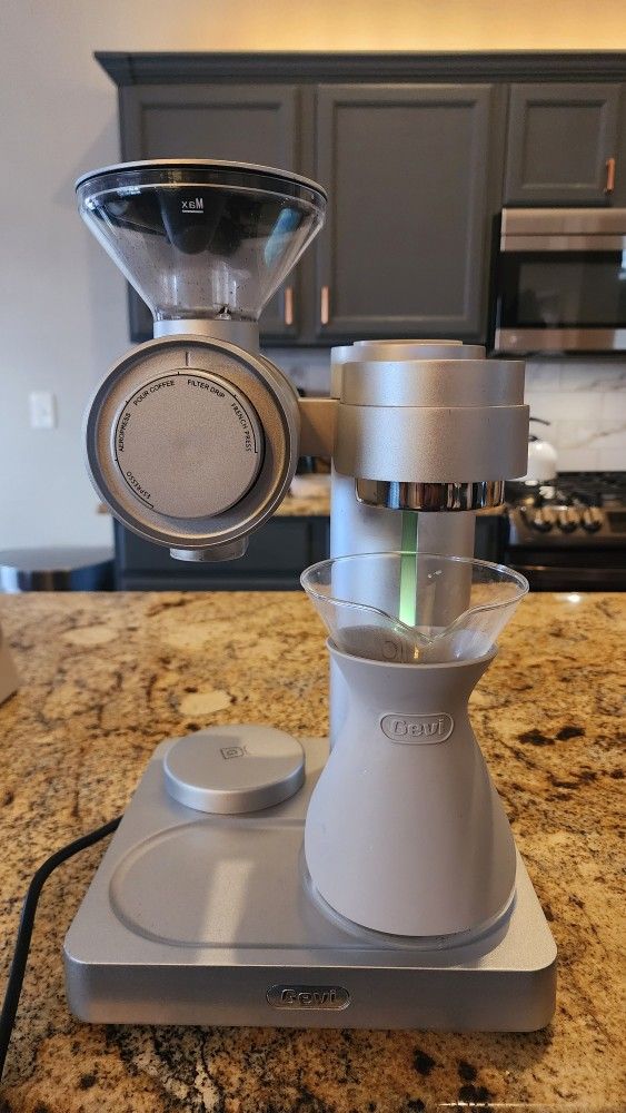Gevi 4-in-1 Grinder, Scale, Coffee Brewer And Kettle