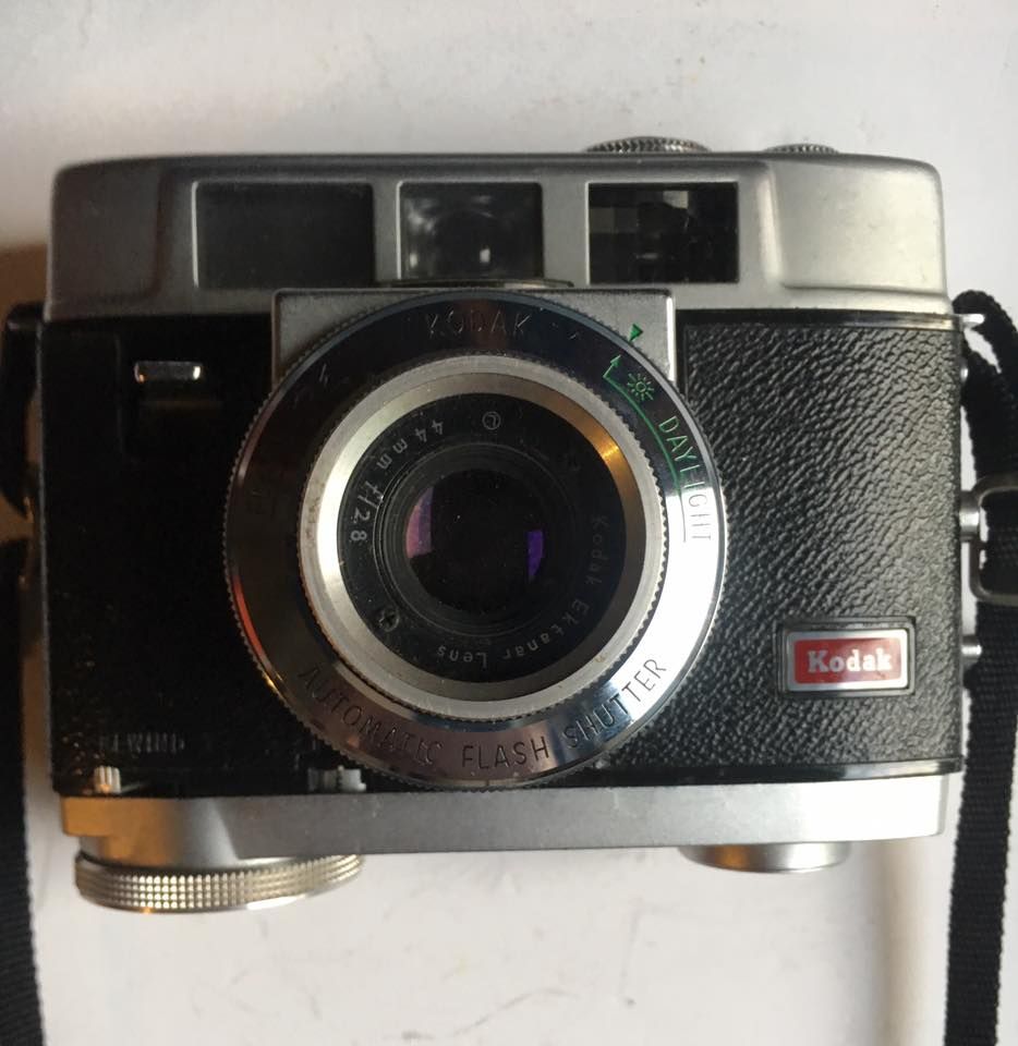 Kodak Motormatic 35F Camera With Leather Case From the 60s