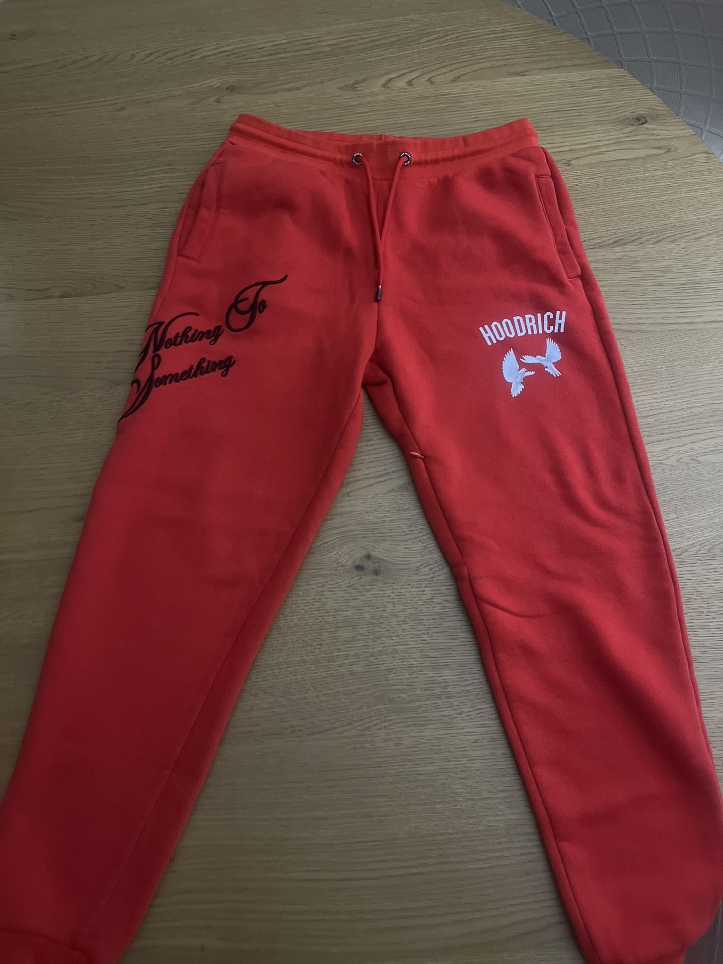 Red Hoodrich Sweatpants