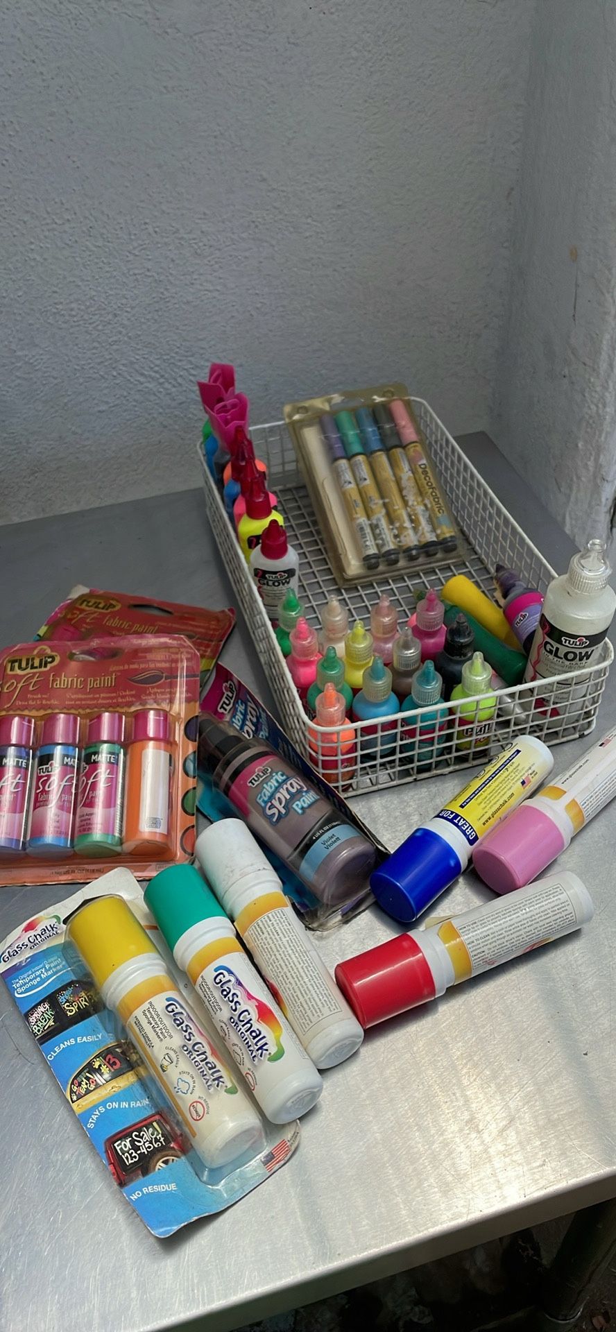 Puffy Paint/Fabric Paint/Window Chalk Lot