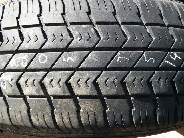 ST205 75 14 one trailer tire for sale