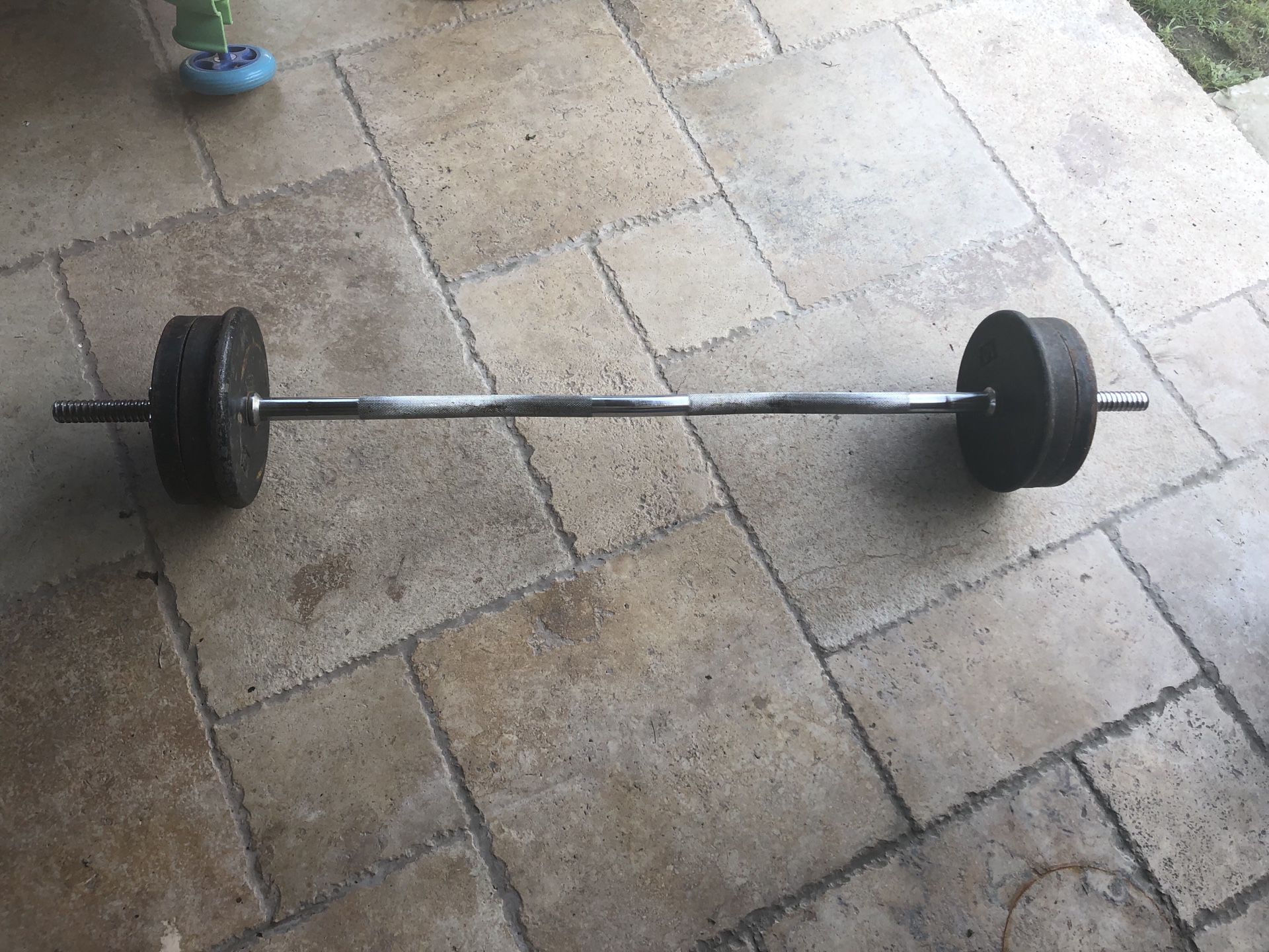 Weights with curl