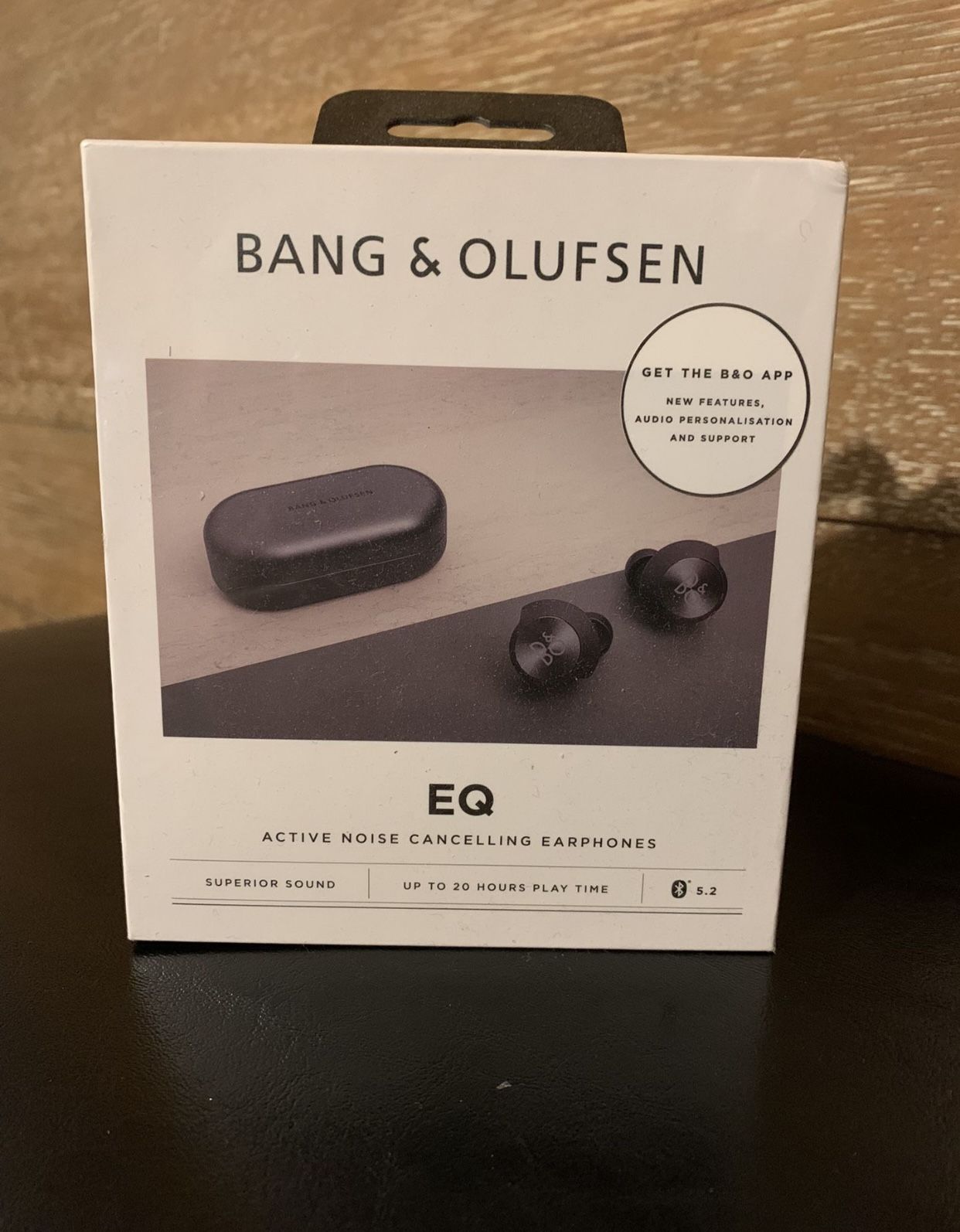 BANG & OLUFSEN B&O ANC EQ Wireless Earbuds in Black