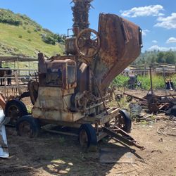 Antique Cement Mixer