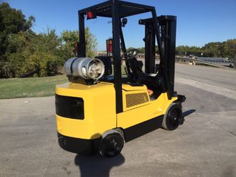 Forklift hyster 6000 lbs triple stages Side shift