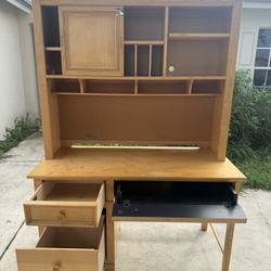 Desk And Hutch