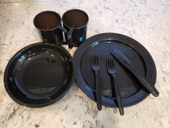 Camping dish set