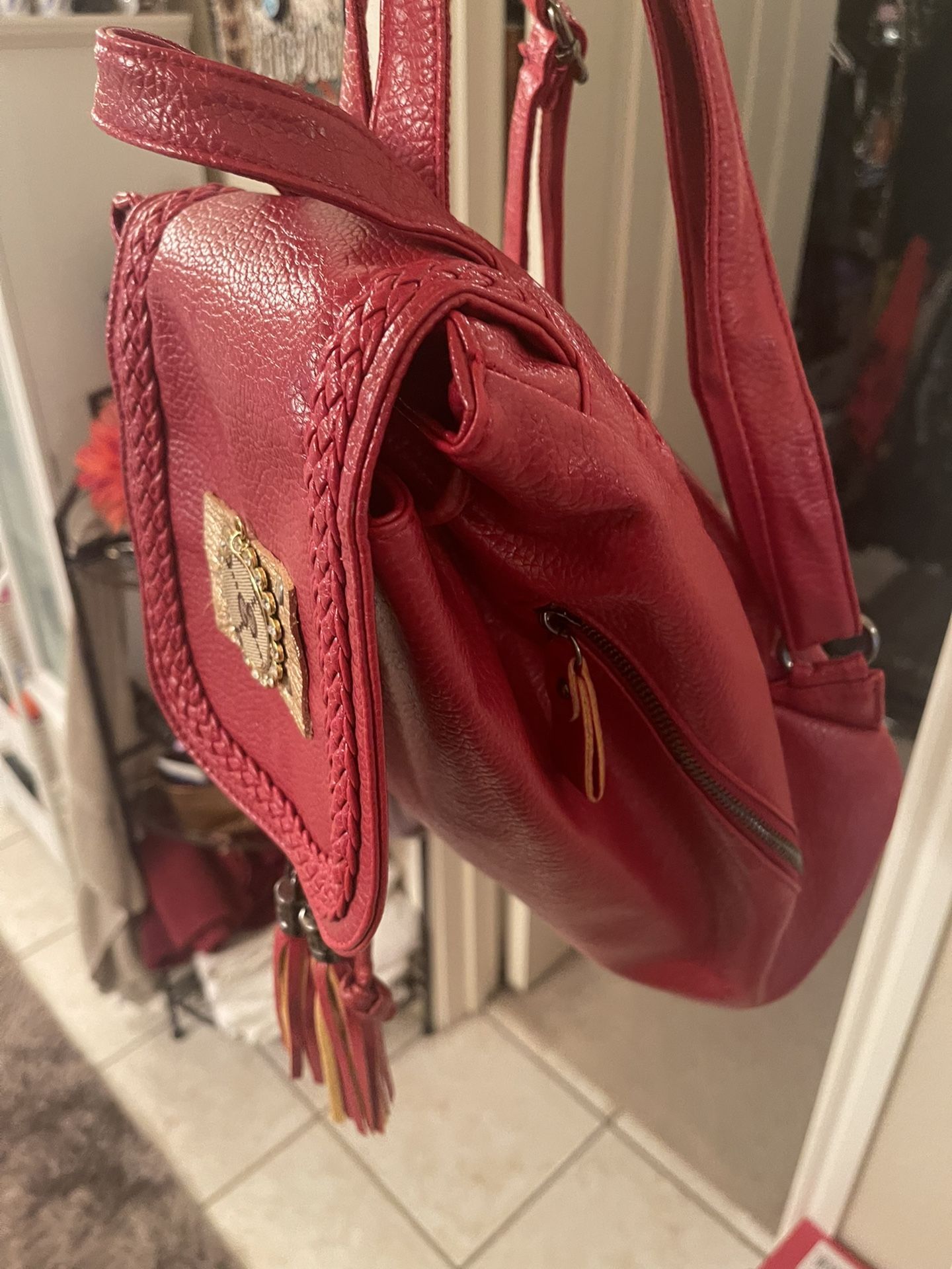 Leather Backpack