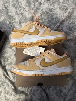 Nike dunk yellow suede