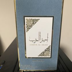 Asdaaf Ameer Al Arab Imperium by Lattafa is a unisex fragrance that transcends boundaries with its luxurious Middle Eastern perfumery. This elegant Ea