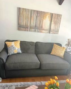 Sofa and loveseat