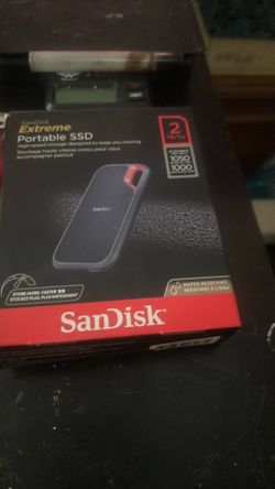 sandisk extreme portable ssd 2tb