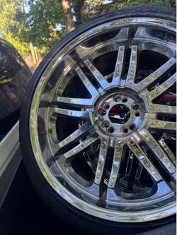 22 inch wheels and tires $350 OBO