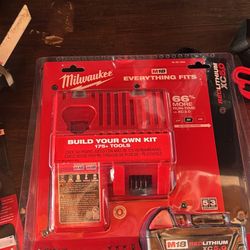 Milwaukee Battery And Charger 5.0 ah $80