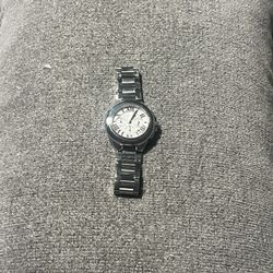 Michael Kors Women’s Bradshaw Silver-Tone Stainless Steel Bracelet Watch