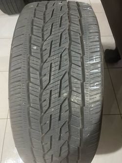 275/45/22. One used tire continental.