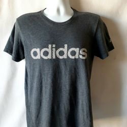 Adidas men's gray short sleeve t-shirt size SP
