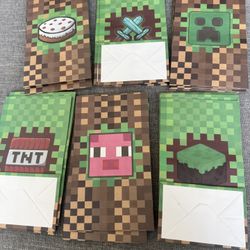 Minecraft Party Bag 