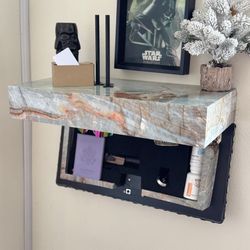 Shelf & HIDDEN Storage