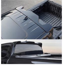 Ford Ranger Roof Spoiler 2024–2026 – Cab Top Wing (Gloss Black)
