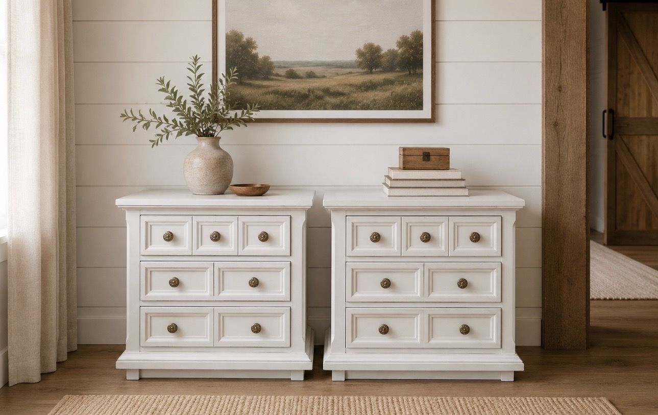 Nightstands Modern Farmhouse Just Refinished