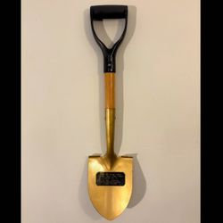 Ceremonial Ground Breaking Golden Shovel