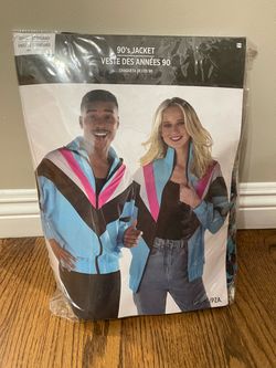 90s Jacket Costume Unisex Standard Adult Size Medium