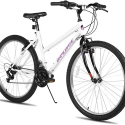 Womens Mountain Bike, 24 26 Inch 18 Speeds Hybrid Commuter Bicycle for Adults,NEW