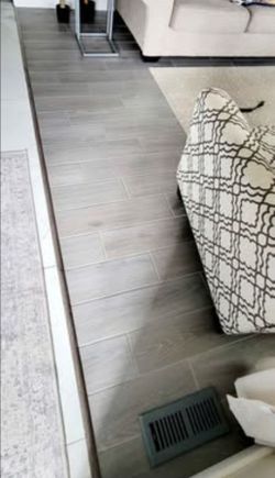 Brand new porcelain tiles
