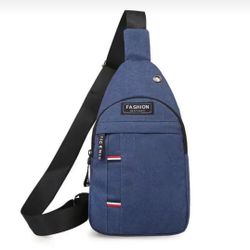 Men's Canvas Chest Bags