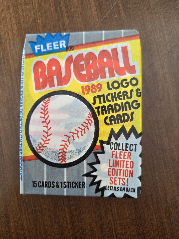 1989 Fleer Wax Packs