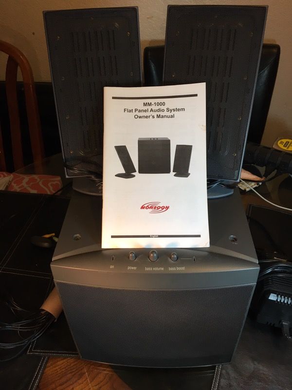Monsoon MM-1000 flat panel Speaker system