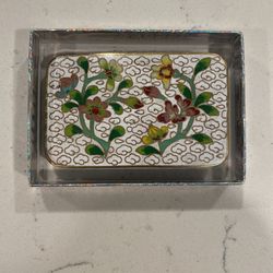 Vintage Cloissone Enamel Belt buckle