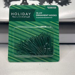 75 Count  Christmas Ornaments Hooks.  $1