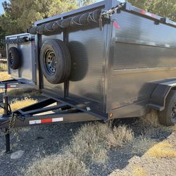 2026 Dump Trailer diamond walls