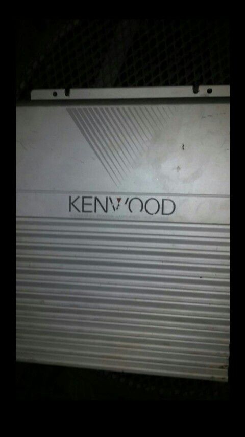 Kenwood amp excellent condiron