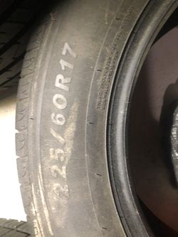 Used Tire 225/60//17