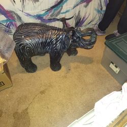 Glass Top Elephant Coffee Table And End Table