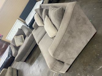 Fabric sofas sets 2 pieces