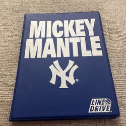 Mickey Mantle Book Of Cards