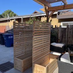 Wood Planters