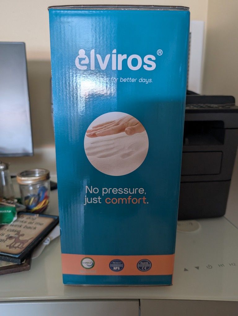Elviros Memory Foam Cervical Pillow 