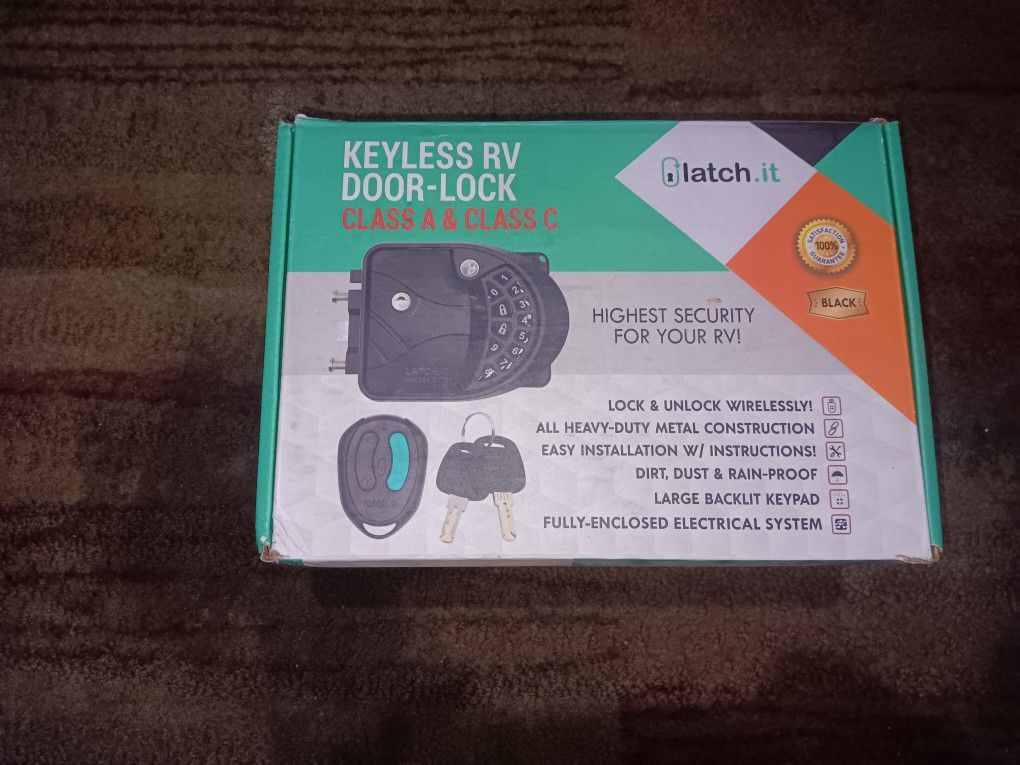KEYLESS RV DOORLOCK CLASS A &' CLASS C