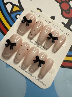 coffin press on nails