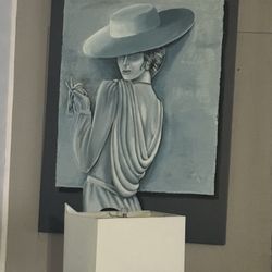 Vintage 1980 Painting Marc Fisher 