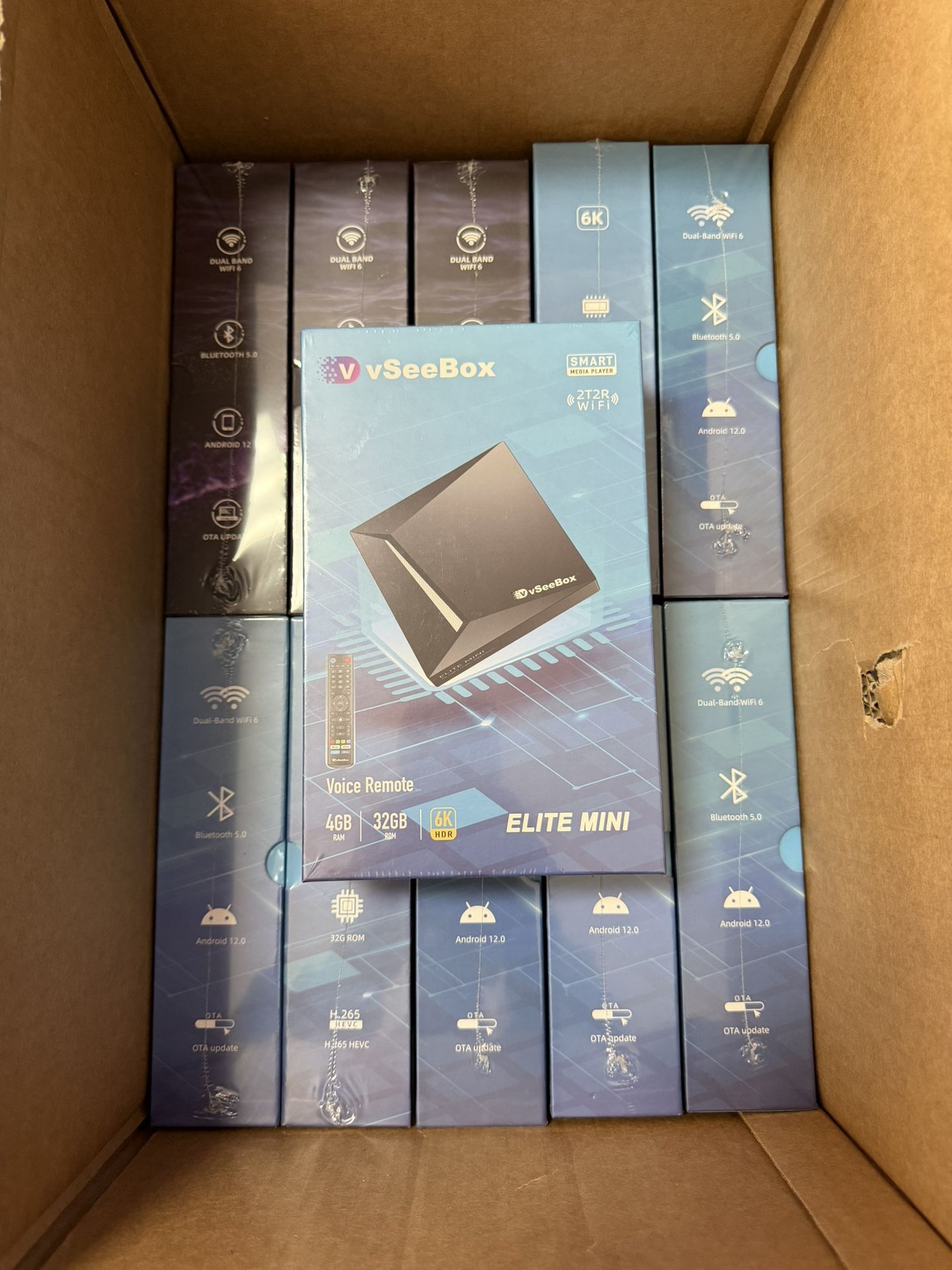 vSeebox Elite Mini/ Elite Ultra/ V6 Max/ V6 Plus/ Superbox S7 Max/ S7 Prime/ S6 Max - Brand New, Sealed